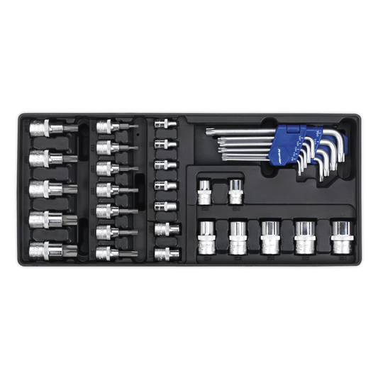Premier TBT08 Premier TRX-Star* Key, Socket Bit & Socket Set with Tool Tray 35pc