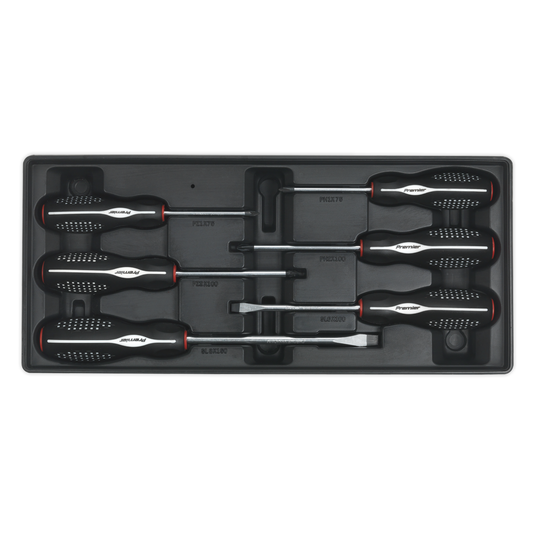 Premier TBT14 Premier Screwdriver Set with Tool Tray 6pc