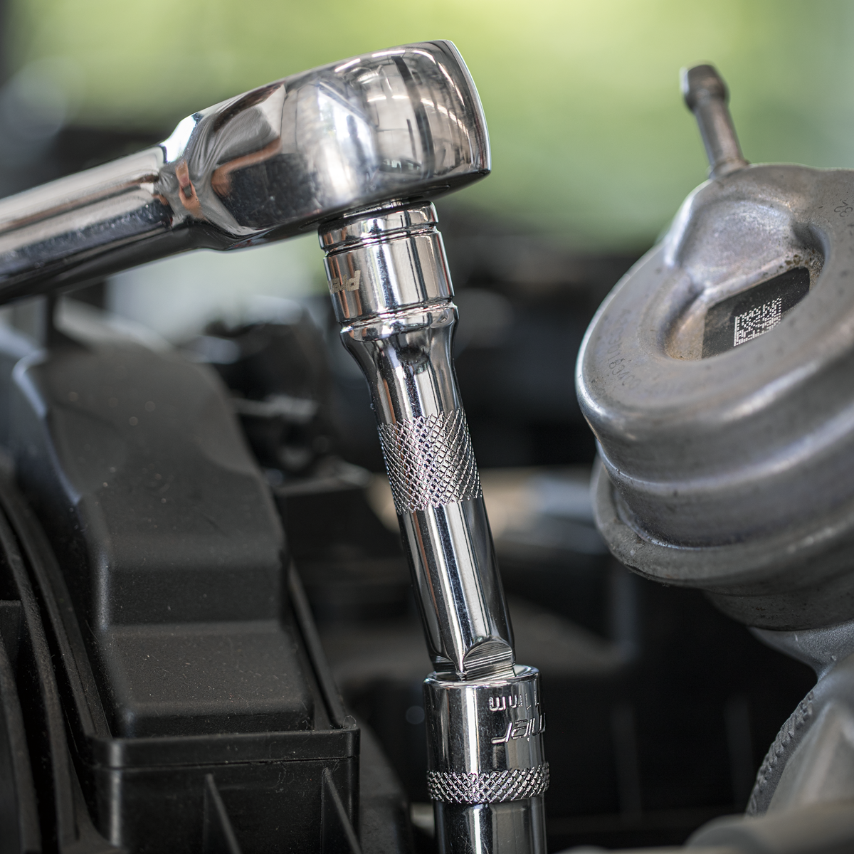 Premier TBT44 Premier Wobble Extension Bar Set with Tool Tray 1/4", 3/8" & 1/2"Sq Drive 12pc