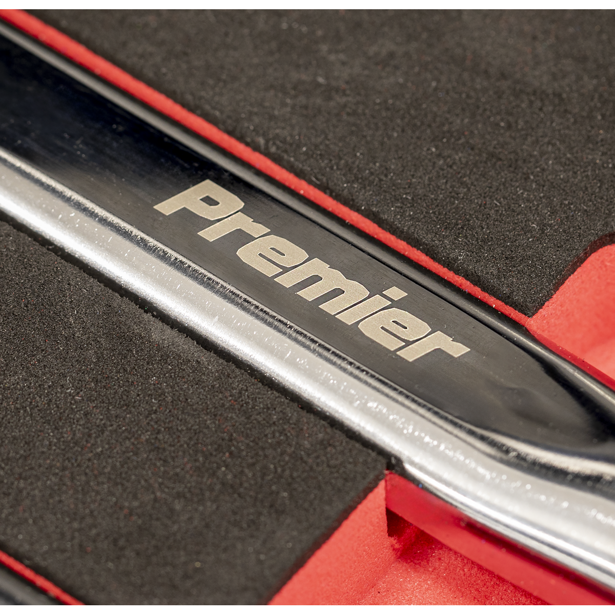 Premier TBT45 Premier Ratchet, Torque Wrench, Breaker Bar & Socket Adaptor Set with Tool Tray 3/8"Sq & 1/2"Sq Drive 12pc