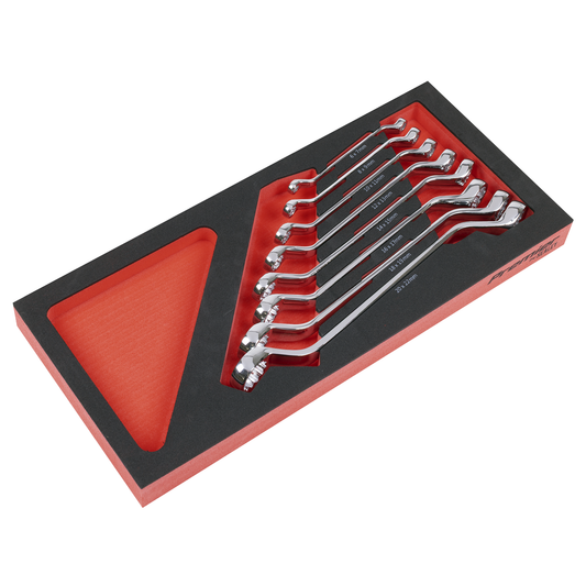 Premier TBT51 Premier Deep Offset Spanner Set with Tool Tray 8pc