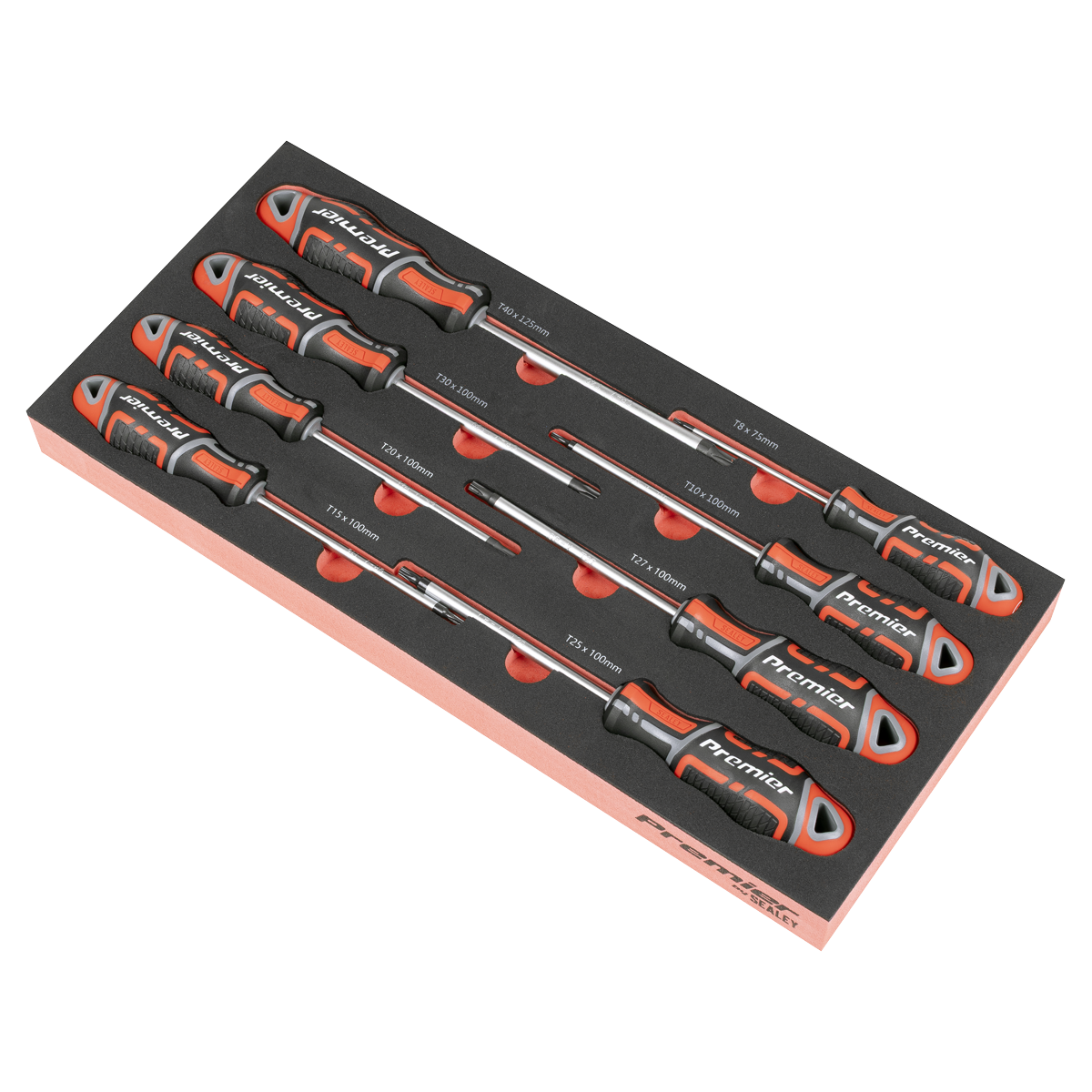 Premier TBT55 Premier TRX-Star* Screwdriver Set with Tool Tray 8pc
