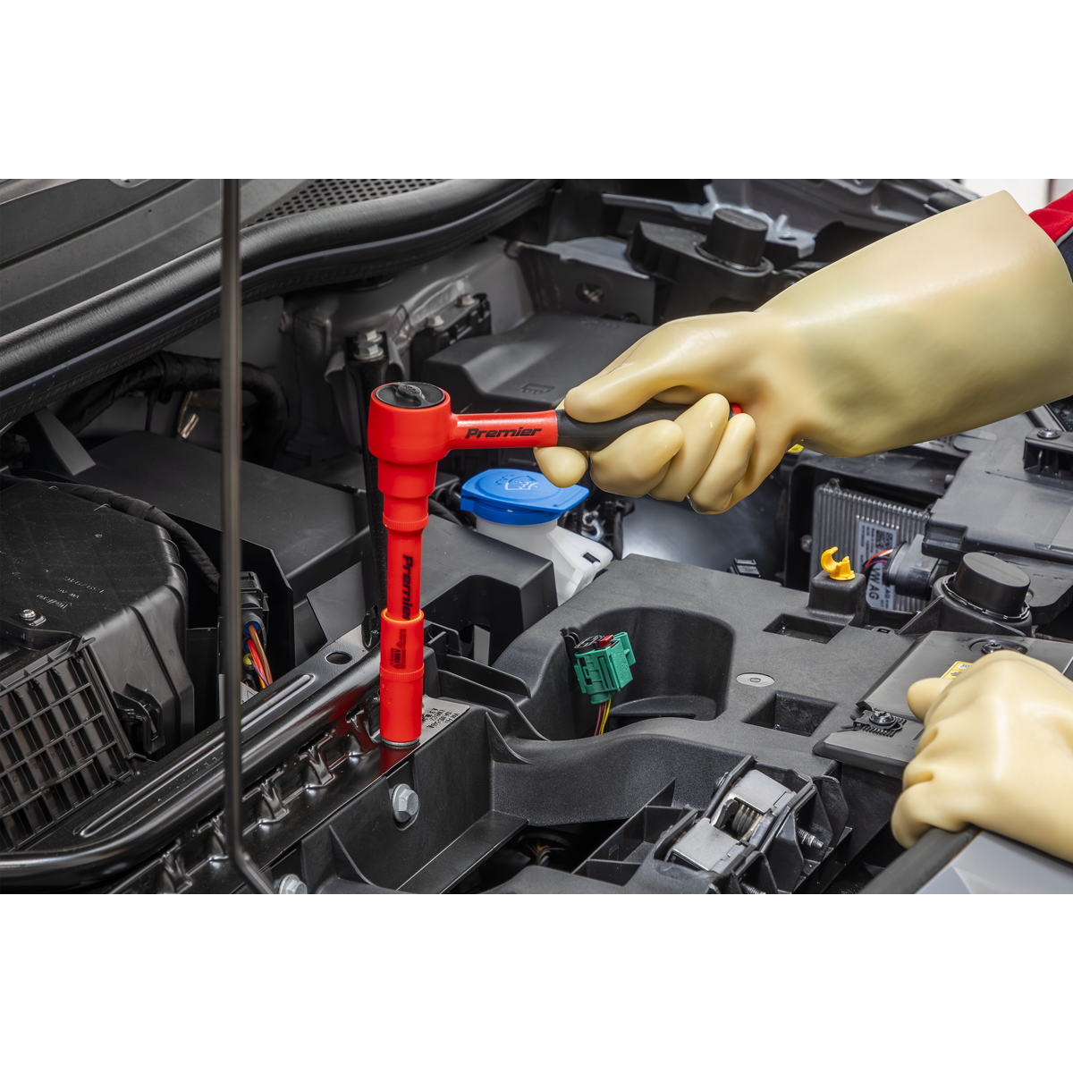 Premier TBTE01 Premier Insulated Socket Set with Tool Tray 3/8"Sq Drive 11pc - VDE Approved