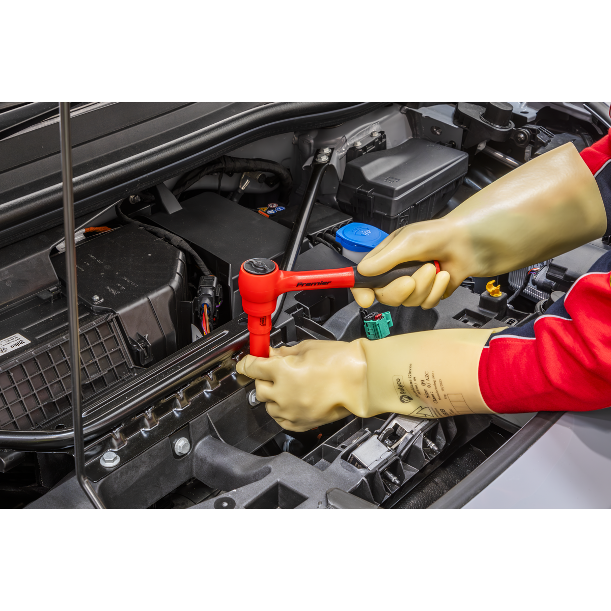 Premier TBTE11 Premier Insulated Socket Set with Tool Tray 1/2"Sq Drive 10pc - VDE Approved