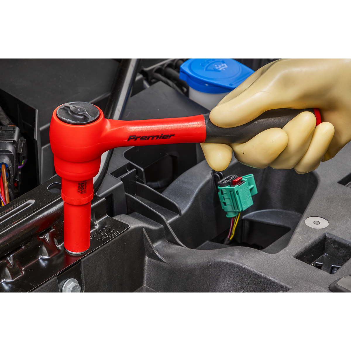 Premier TBTE11 Premier Insulated Socket Set with Tool Tray 1/2"Sq Drive 10pc - VDE Approved