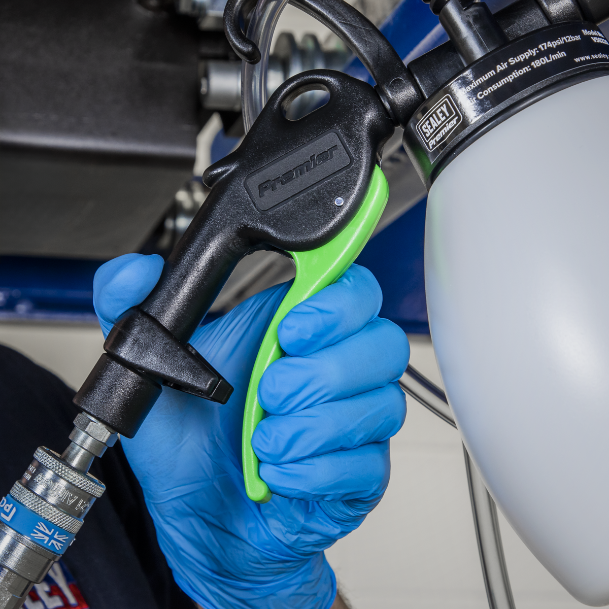 Premier VS0220 Premier Pneumatic Vacuum Brake & Clutch Bleeder 1.2L