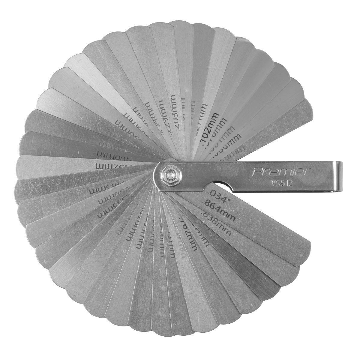 Premier VS512 Premier Dual Marked Feeler Gauge 35 Blade
