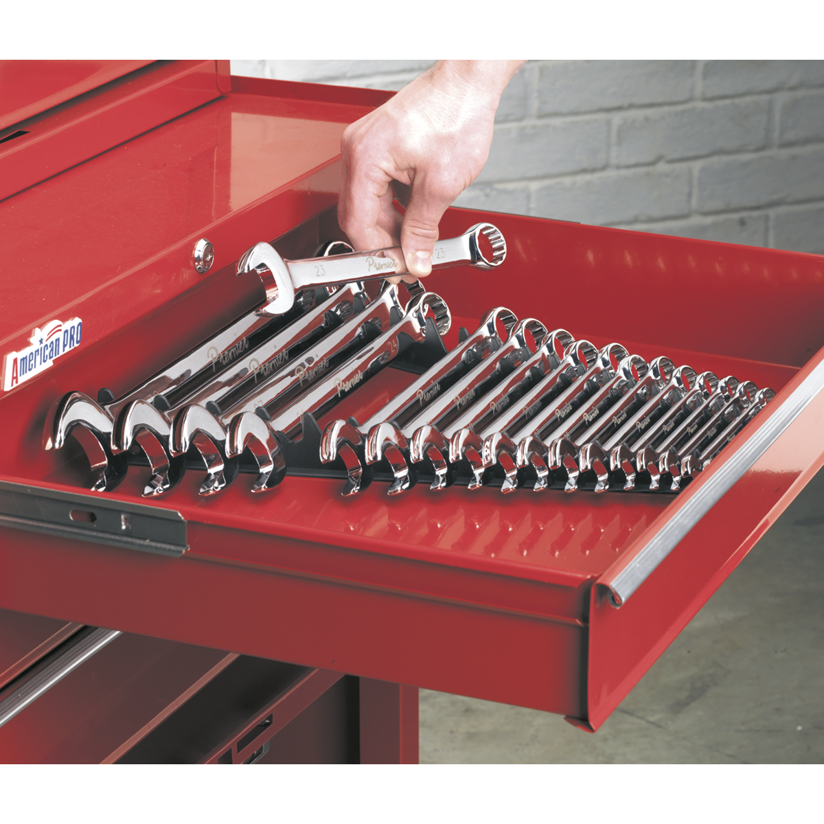 Premier WR01 Premier Sharks Teeth Spanner Rack 2pc