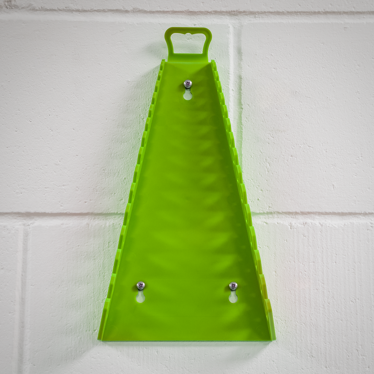 Premier WR09HV Premier Reverse Spanner Rack Capacity 15 Spanners - Hi-Vis Green