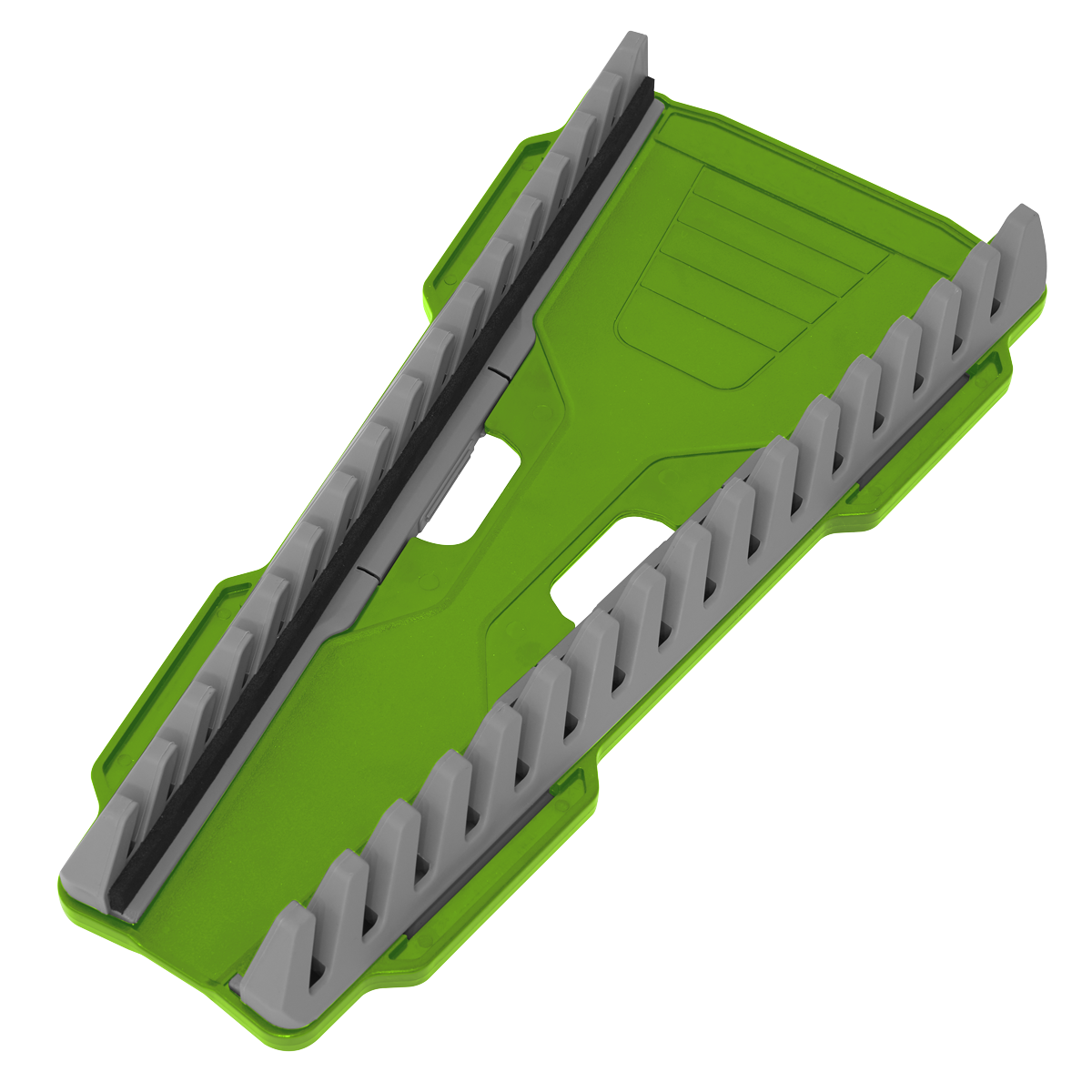 Premier WR11HV Premier Reversible Spanner Rack 16pc - Hi-Vis Green