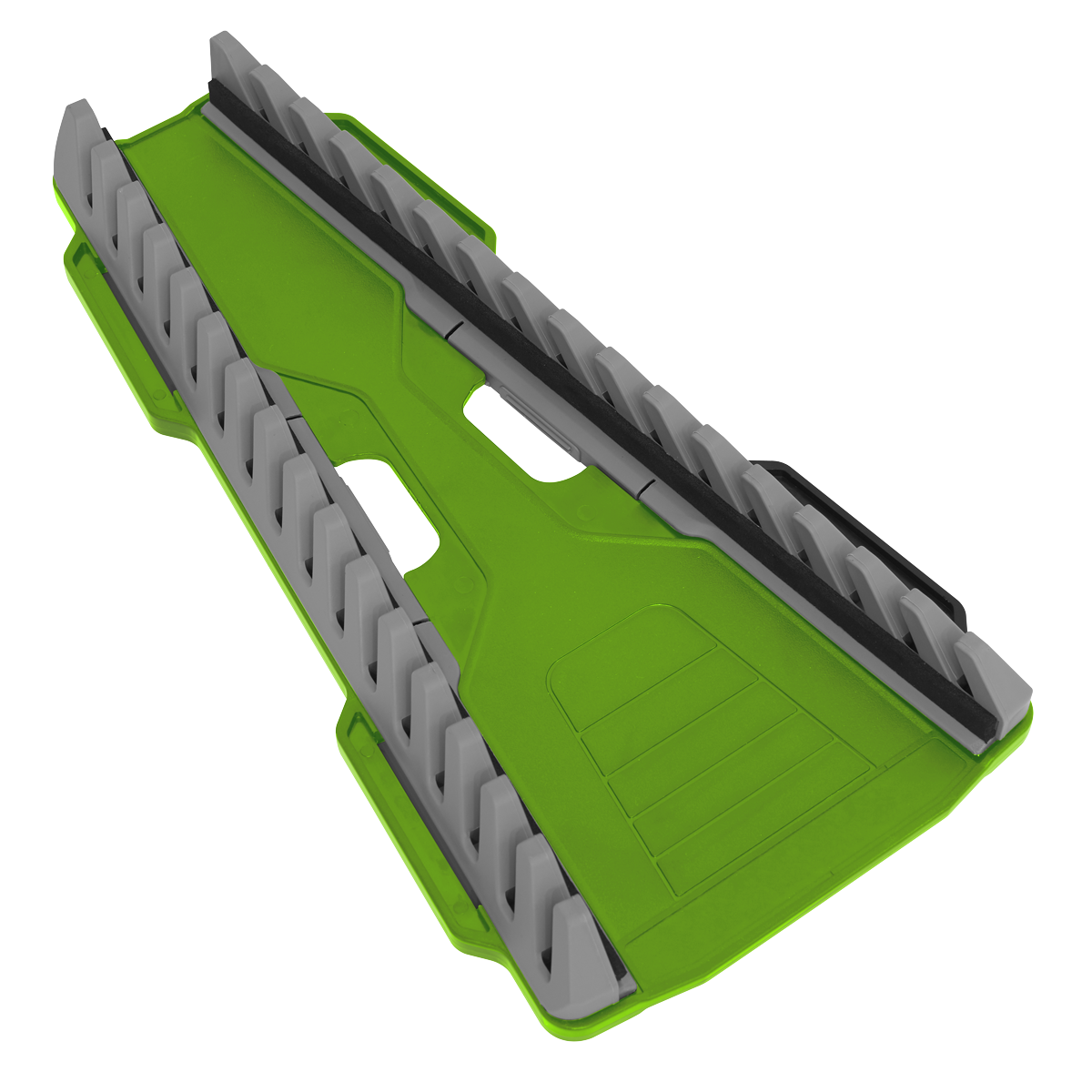 Premier WR11HV Premier Reversible Spanner Rack 16pc - Hi-Vis Green