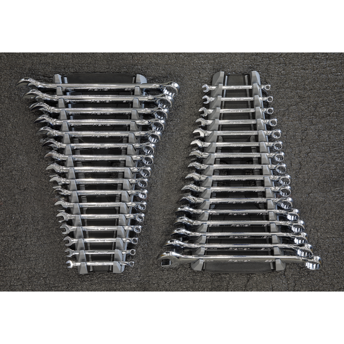 Premier WR11 Premier Reversible Spanner Rack 16pc