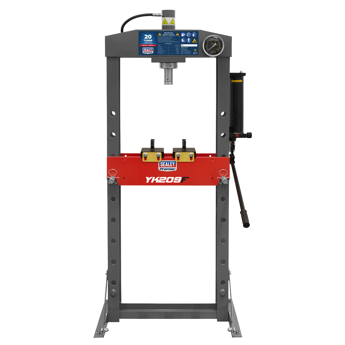 Premier YK209F Premier Heavy-Duty Floor Type Hydraulic Press 20 Tonne