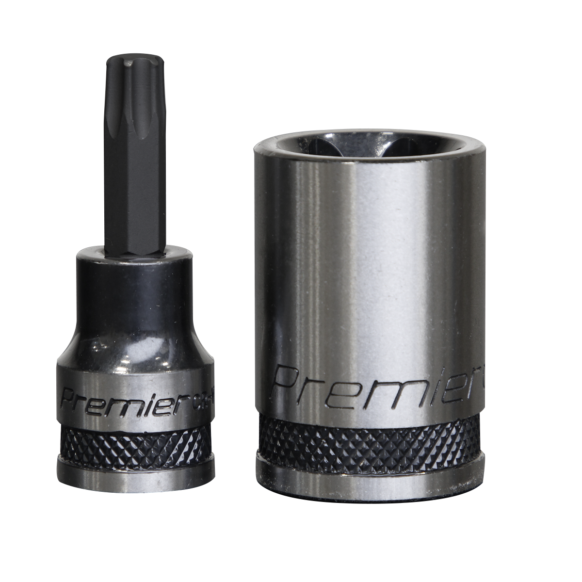 Premier Black AK6197B Premier Black TRX-Star* Socket & Security Socket Bit Set 1/4", 3/8" & 1/2"Sq Drive 38pc