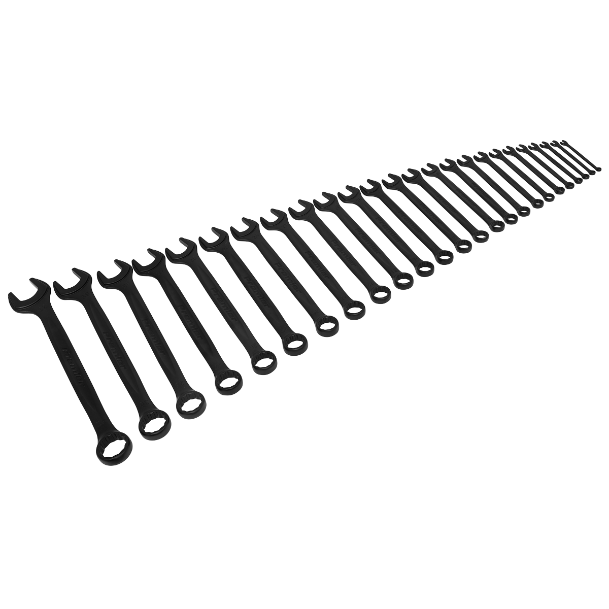 Premier Black AK63264B Premier Black Combination Spanner Set 25pc