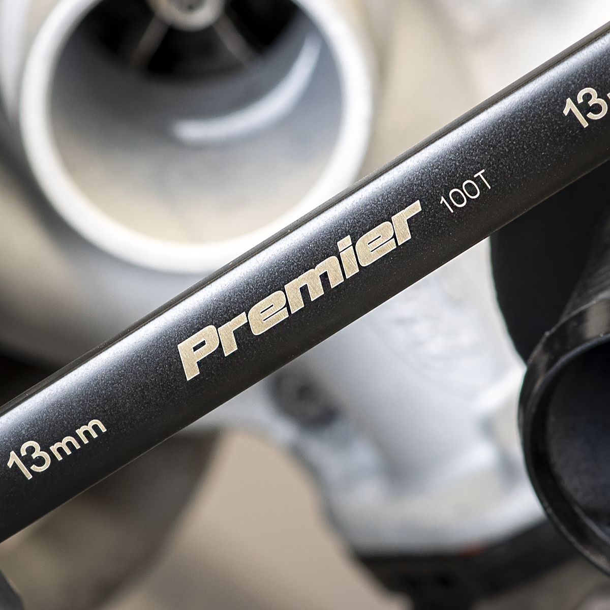 Premier Black AK63940B Premier Black Combination Ratchet Spanner Set 12pc