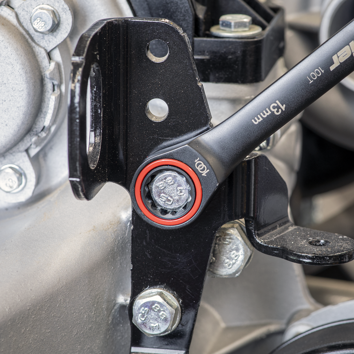 Premier Black AK63940B Premier Black Combination Ratchet Spanner Set 12pc