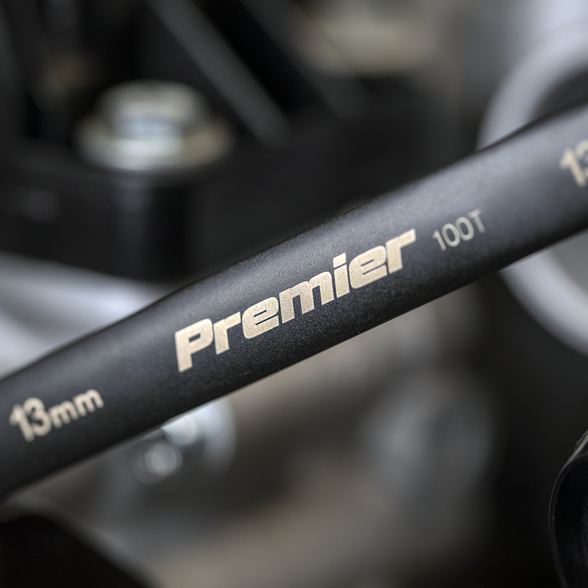 Premier Black AK63941B Premier Black Combination Ratchet Spanner Set 7pc