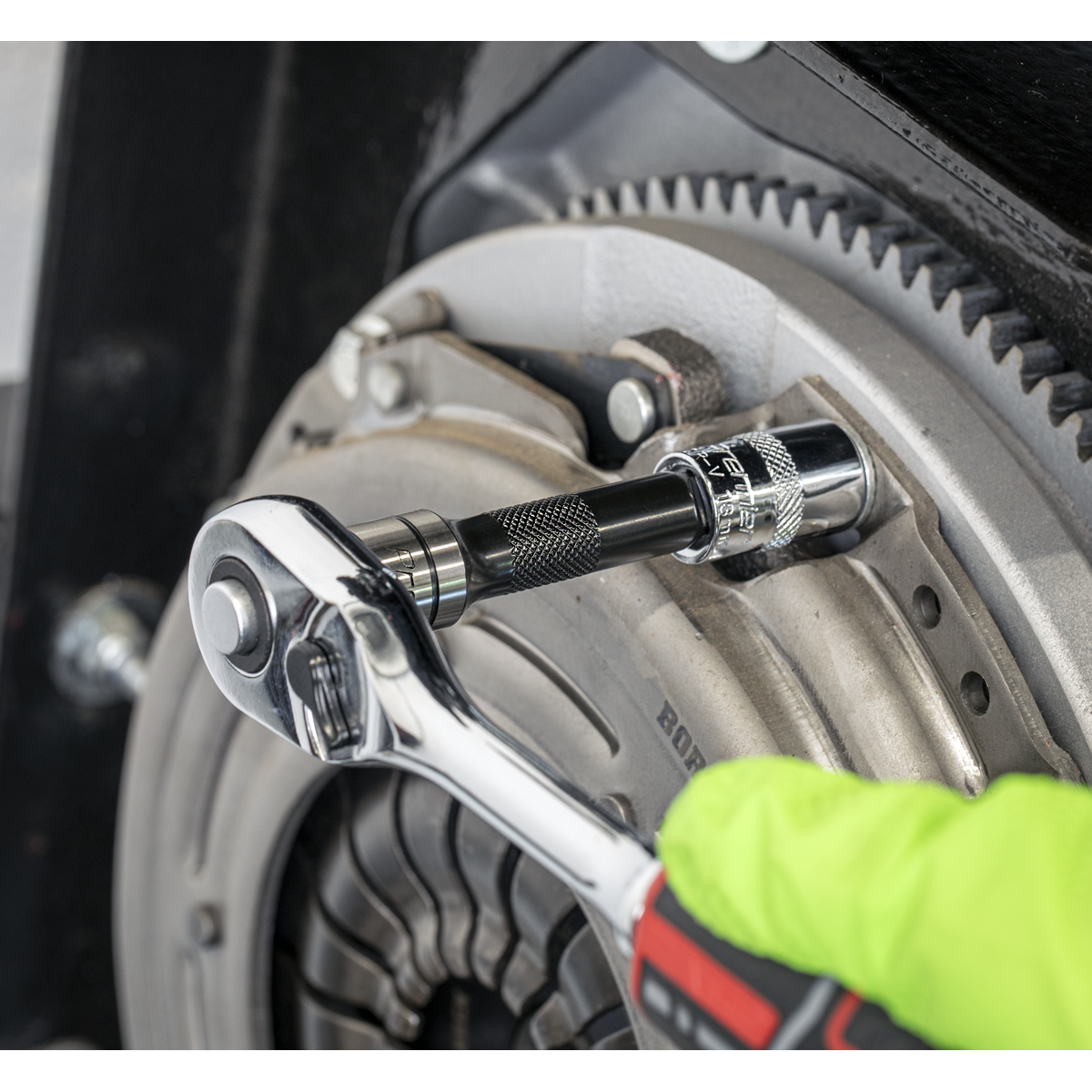 Premier Black AK7693 Premier Black Wobble/Rigid Extension Bar Set 1/4", 3/8" & 1/2"Sq Drive 9pc - Premier Black