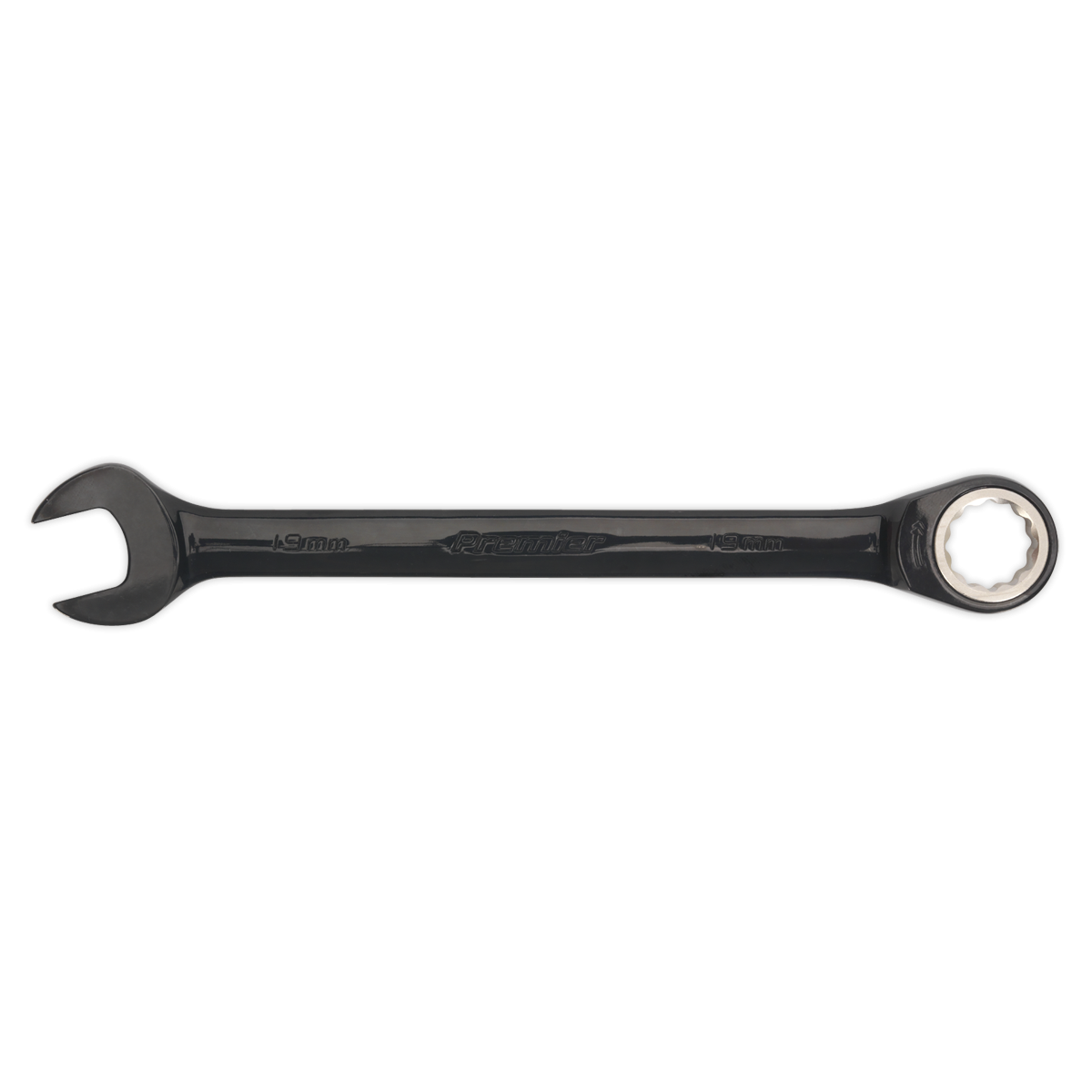 Premier Black AK7978 Premier Black Combination Ratchet Spanner Set 7pc