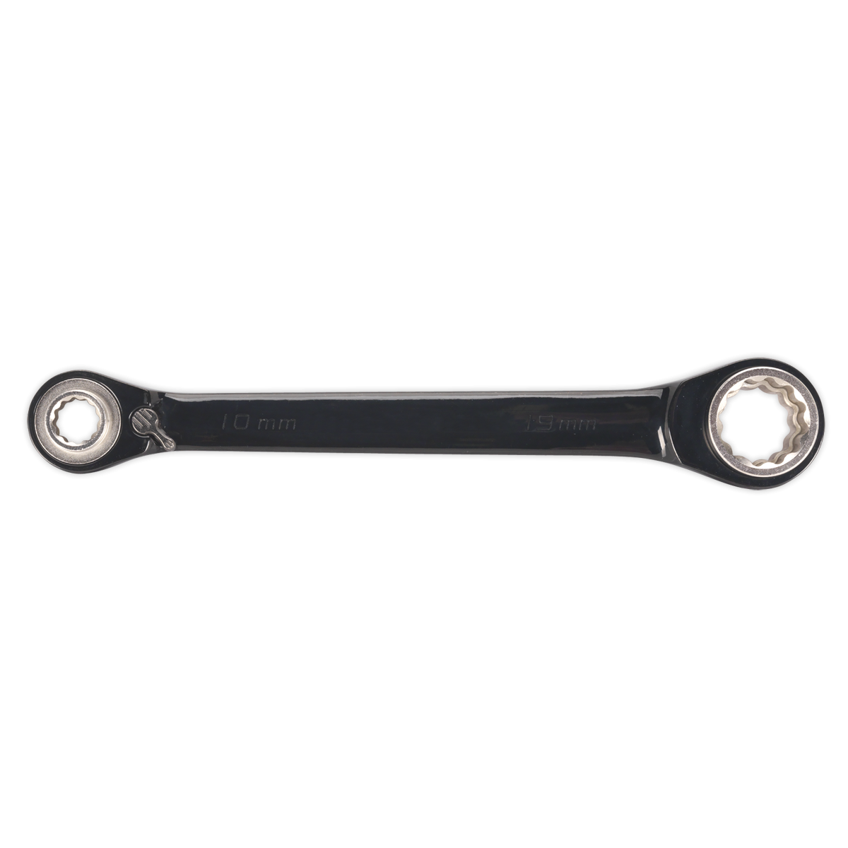 Premier Black AK7979 Premier 4-in-1 Reversible Ratchet Ring Spanner