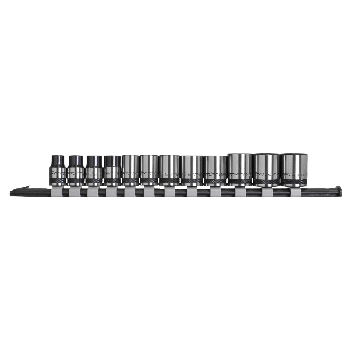 Premier Black AK7992 Premier Black Socket Set 3/8"Sq Drive 12pc