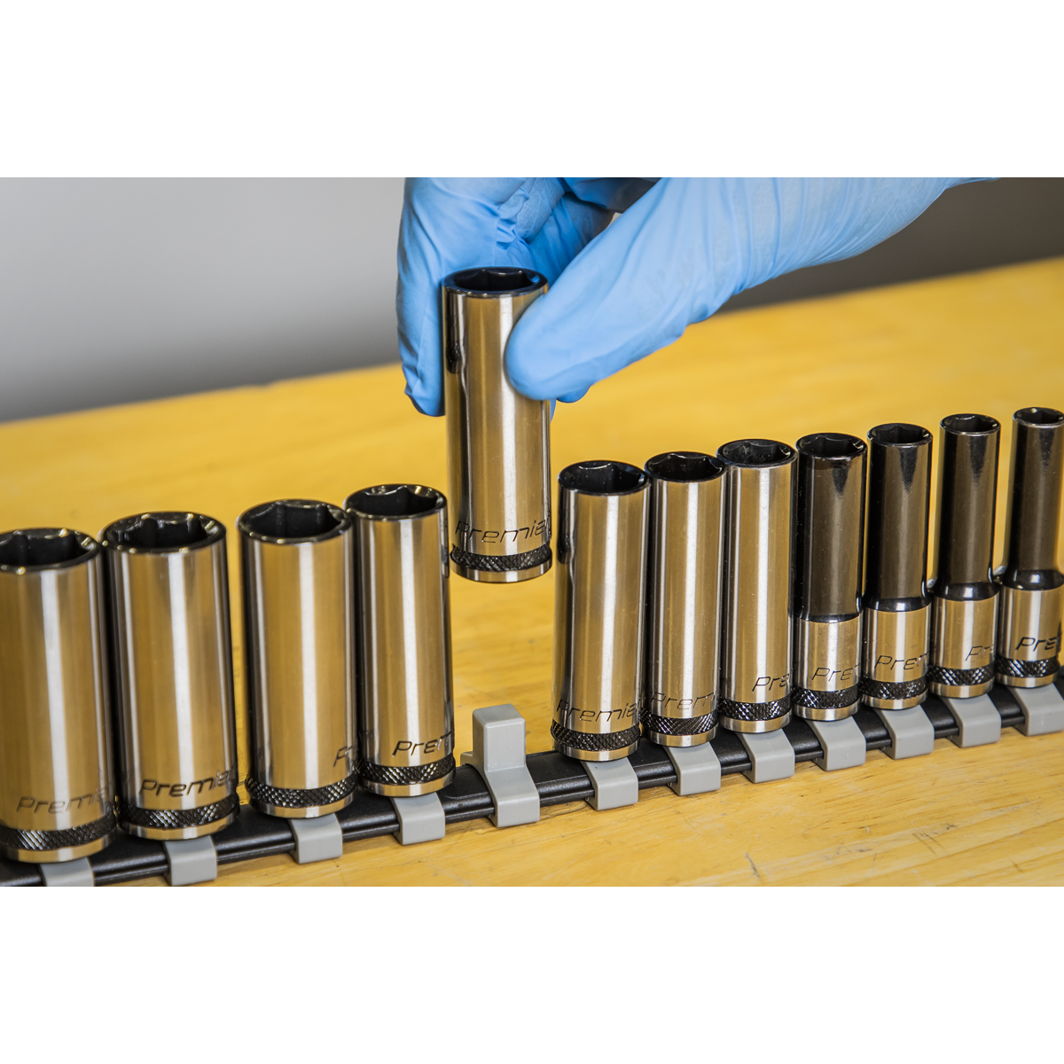 Premier Black AK7993 Premier Black Deep Socket Set 3/8"Sq Drive 12pc