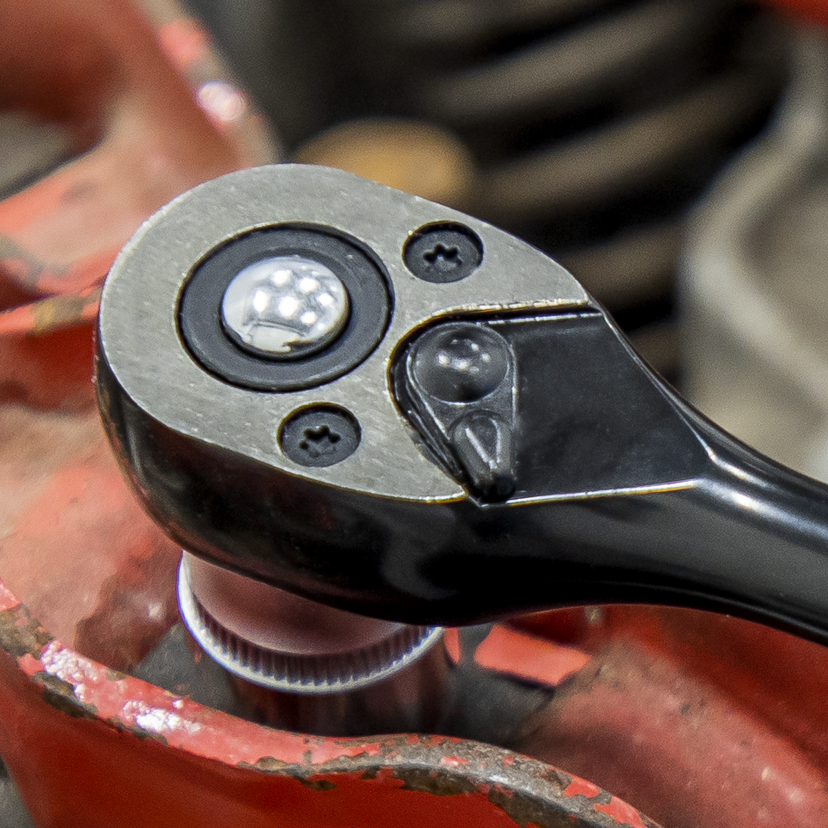 Premier Black AK7997 Premier Black Ratchet Wrench 1/4"Sq Drive