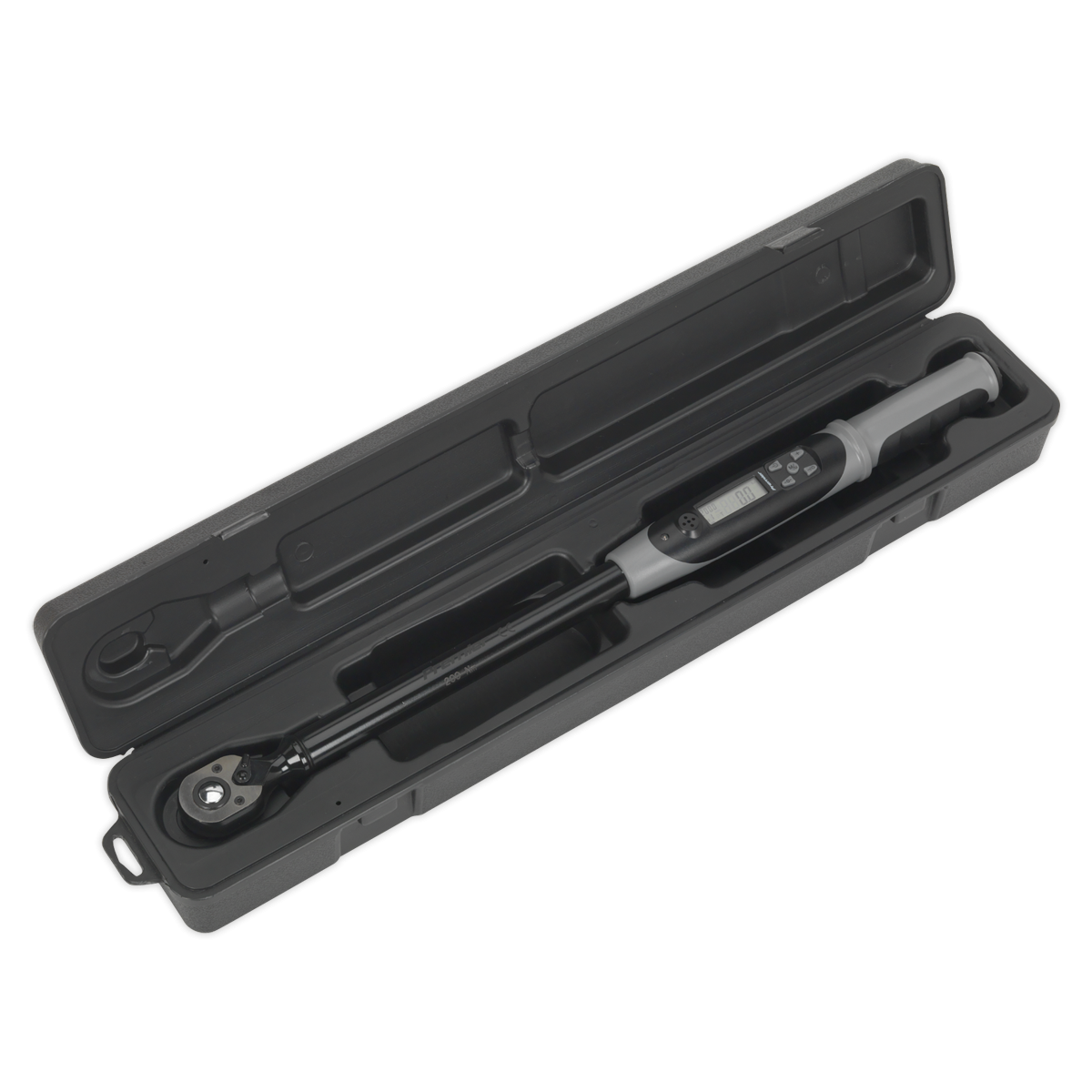 Premier Black STW306B Premier Black Digital Torque Wrench with Angle Function 1/2"Sq Drive 20-200Nm