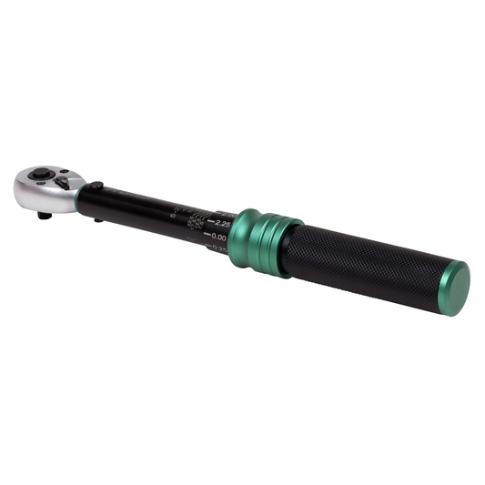 Premier Black STW901B Premier Black Calibrated Micrometer Torque Wrench 1/4"Sq Drive 5-25Nm