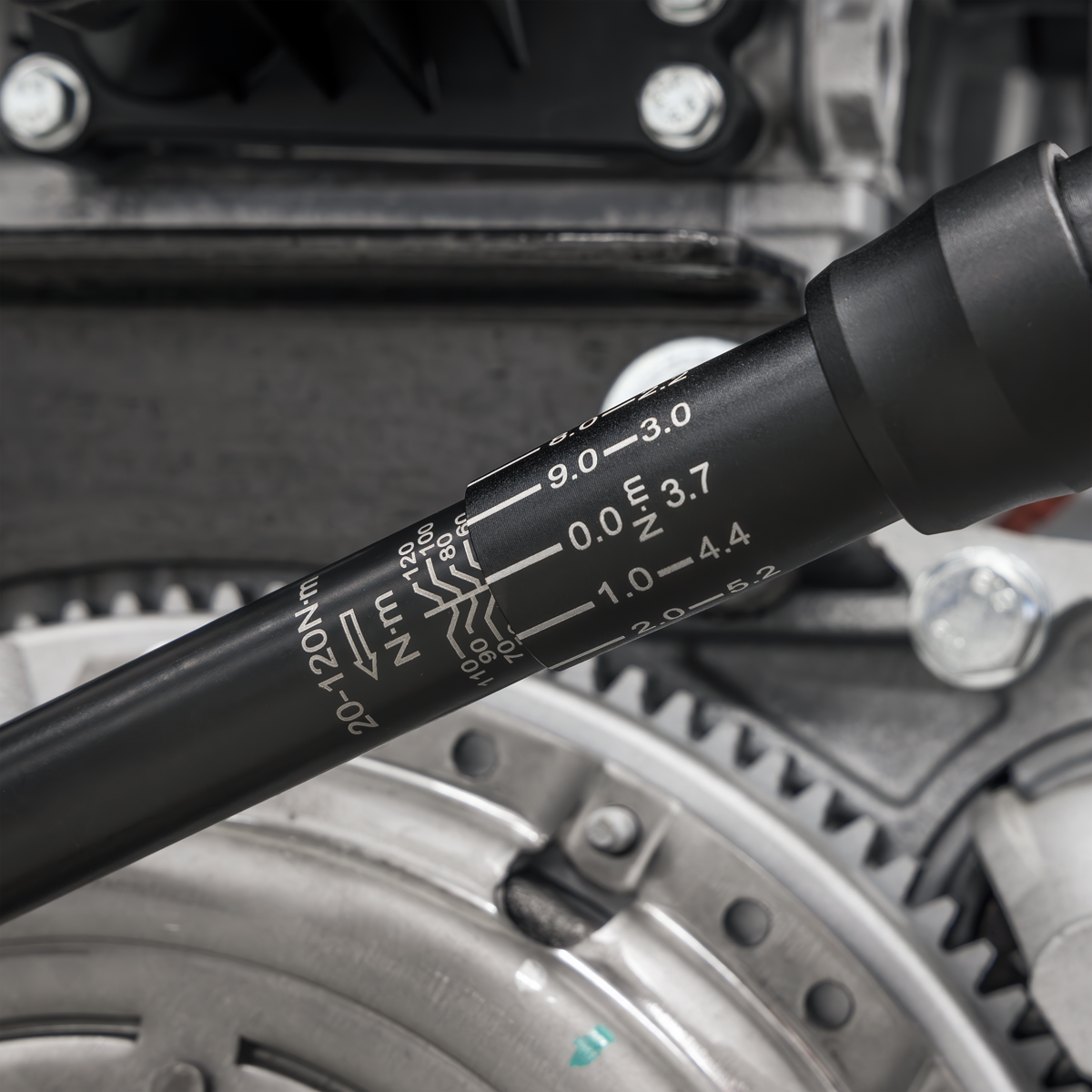 Premier Black STW903B Torque Wrench Micrometer 3/8"Sq Drive Calibrated 20-120Nm - Premier Black