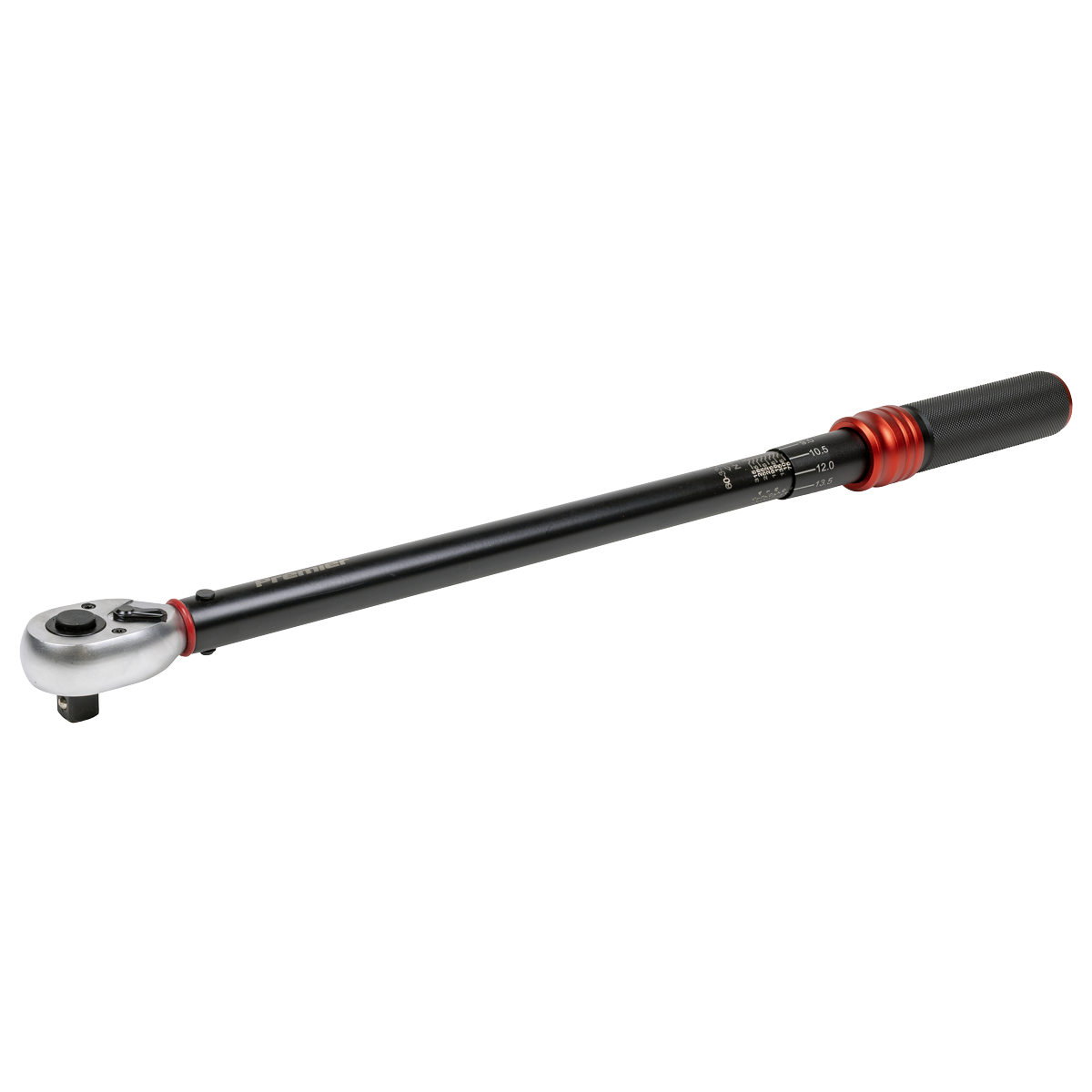 Premier Black STW905B Premier Black Torque Wrench Micrometer 1/2"Sq Drive Calibrated 60-330Nm