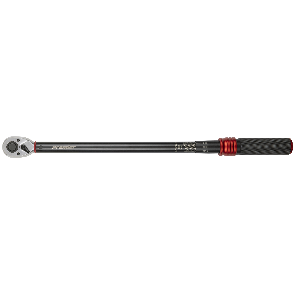 Premier Black STW905B Premier Black Torque Wrench Micrometer 1/2"Sq Drive Calibrated 60-330Nm