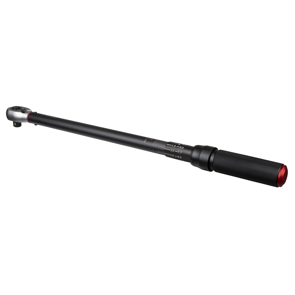 Premier Black STW905B Torque Wrench Micrometer 1/2"Sq Drive Calibrated 60-330Nm - Premier Black