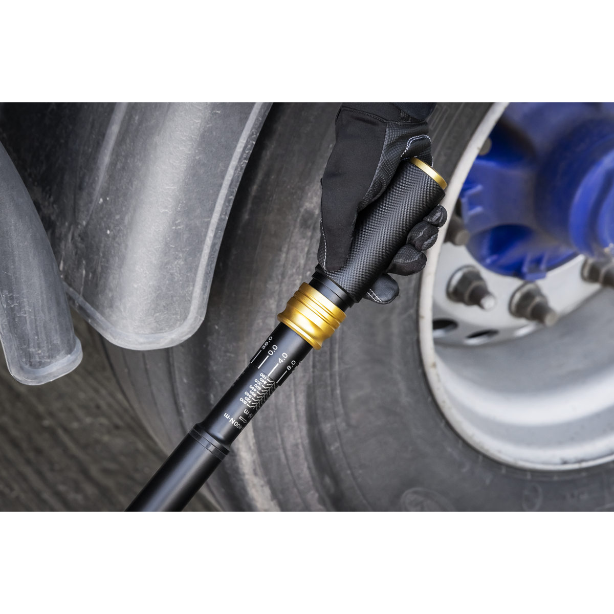 Premier Black STW907B Premier Black Torque Wrench Micrometer 3/4"Sq Drive Calibrated 160-800Nm