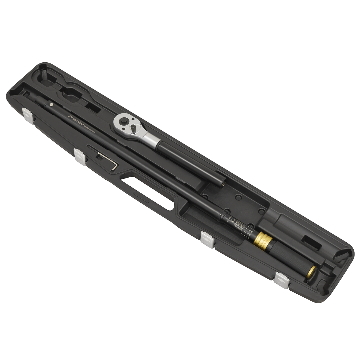 Premier Black STW907B Premier Black Torque Wrench Micrometer 3/4"Sq Drive Calibrated 160-800Nm