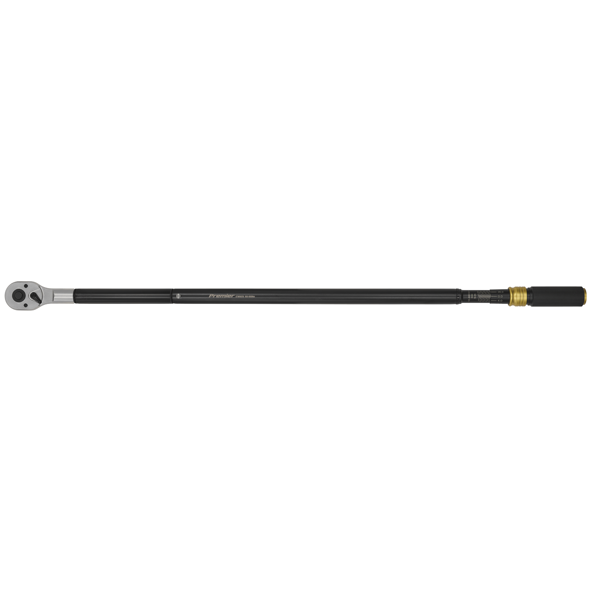 Premier Black STW907B Premier Black Torque Wrench Micrometer 3/4"Sq Drive Calibrated 160-800Nm
