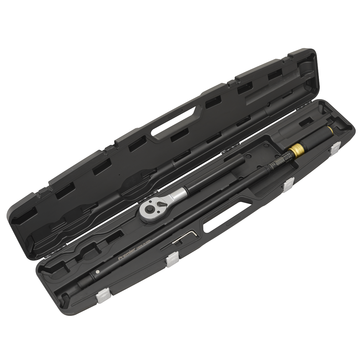 Premier Black STW908B Premier Black Torque Wrench Micrometer 3/4"Sq Drive Calibrated 200-1000Nm
