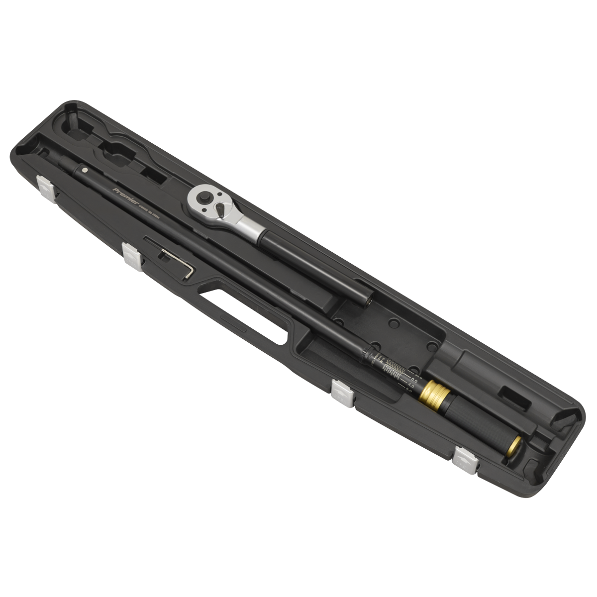 Premier Black STW908B Premier Black Torque Wrench Micrometer 3/4"Sq Drive Calibrated 200-1000Nm