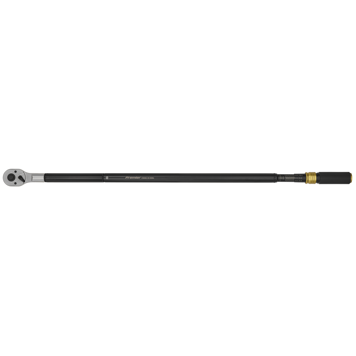 Premier Black STW908B Premier Black Torque Wrench Micrometer 3/4"Sq Drive Calibrated 200-1000Nm