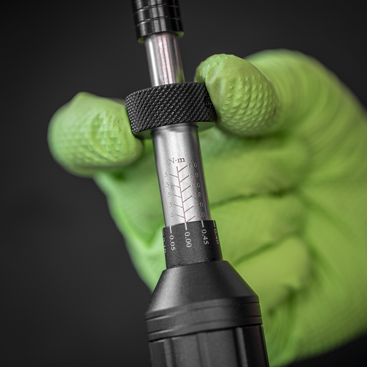 Premier Black STW909SETB Premier Black Torque Wrench Micrometer & Torque Screwdriver Set 4pc