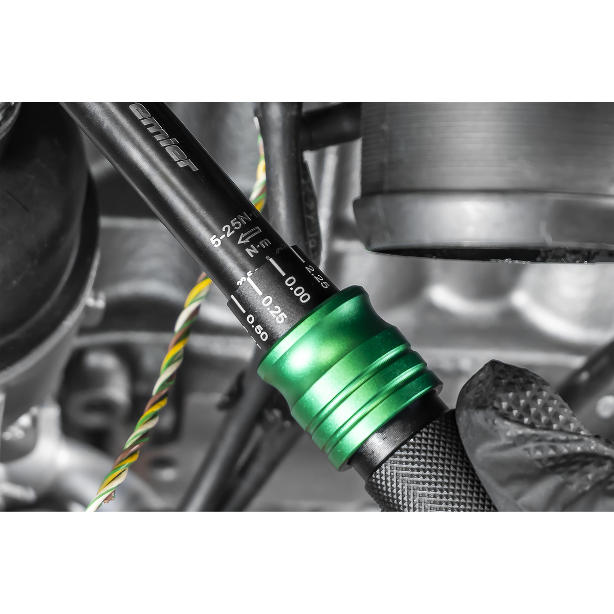 Premier Black STW910B Premier Black Torque Wrench Set 1/4"Sq Drive 5-25Nm 33pc