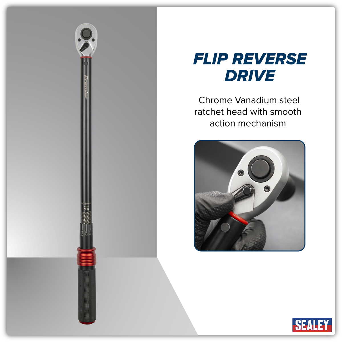 Premier Black STW915B Premier Black Torque Wrench Set 1/2"Sq Drive 60-330Nm 8pc