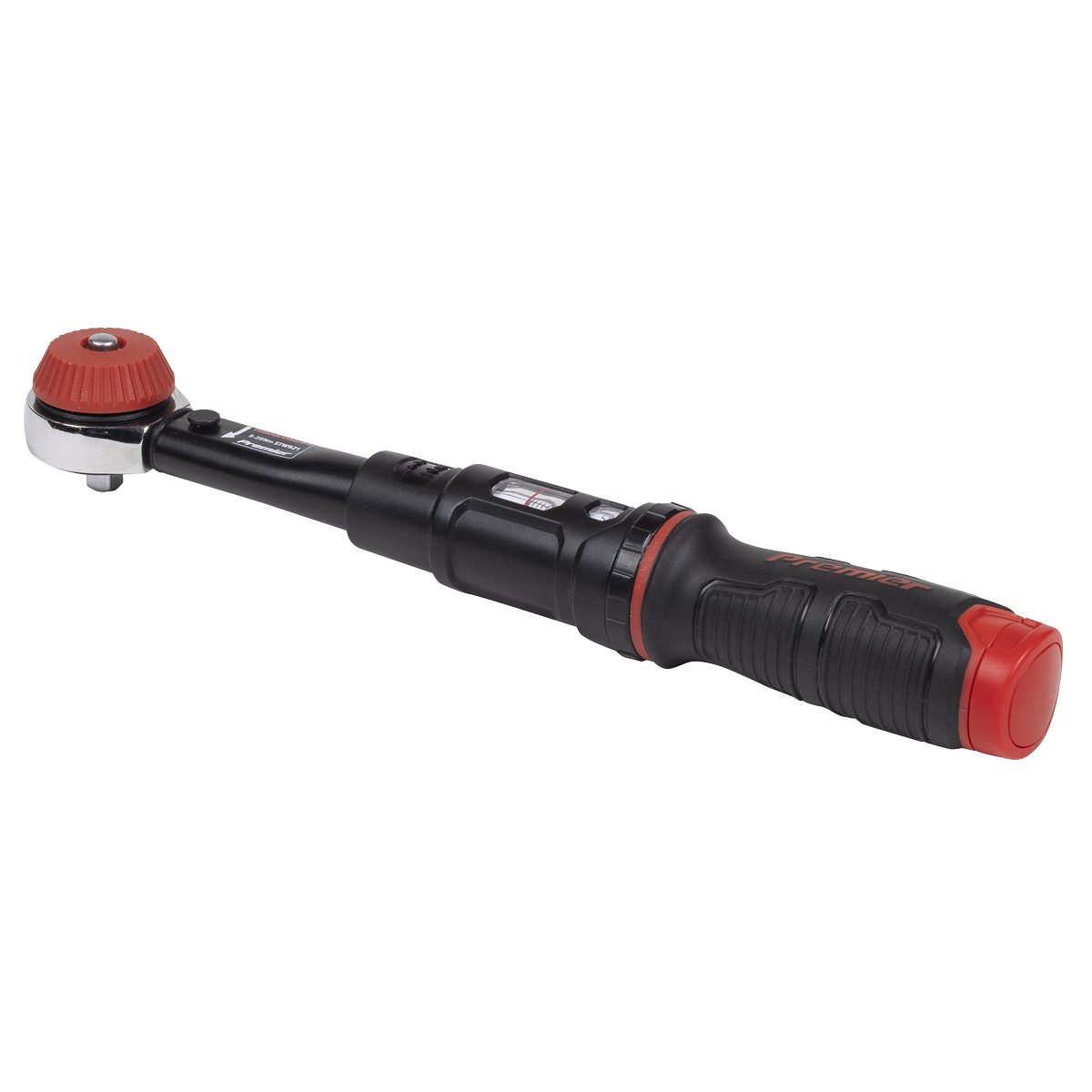 Premier Black STW921 Premier Black Calibrated Micrometer Torque Wrench with 1/4"Sq Push-Through Drive 5-25Nm