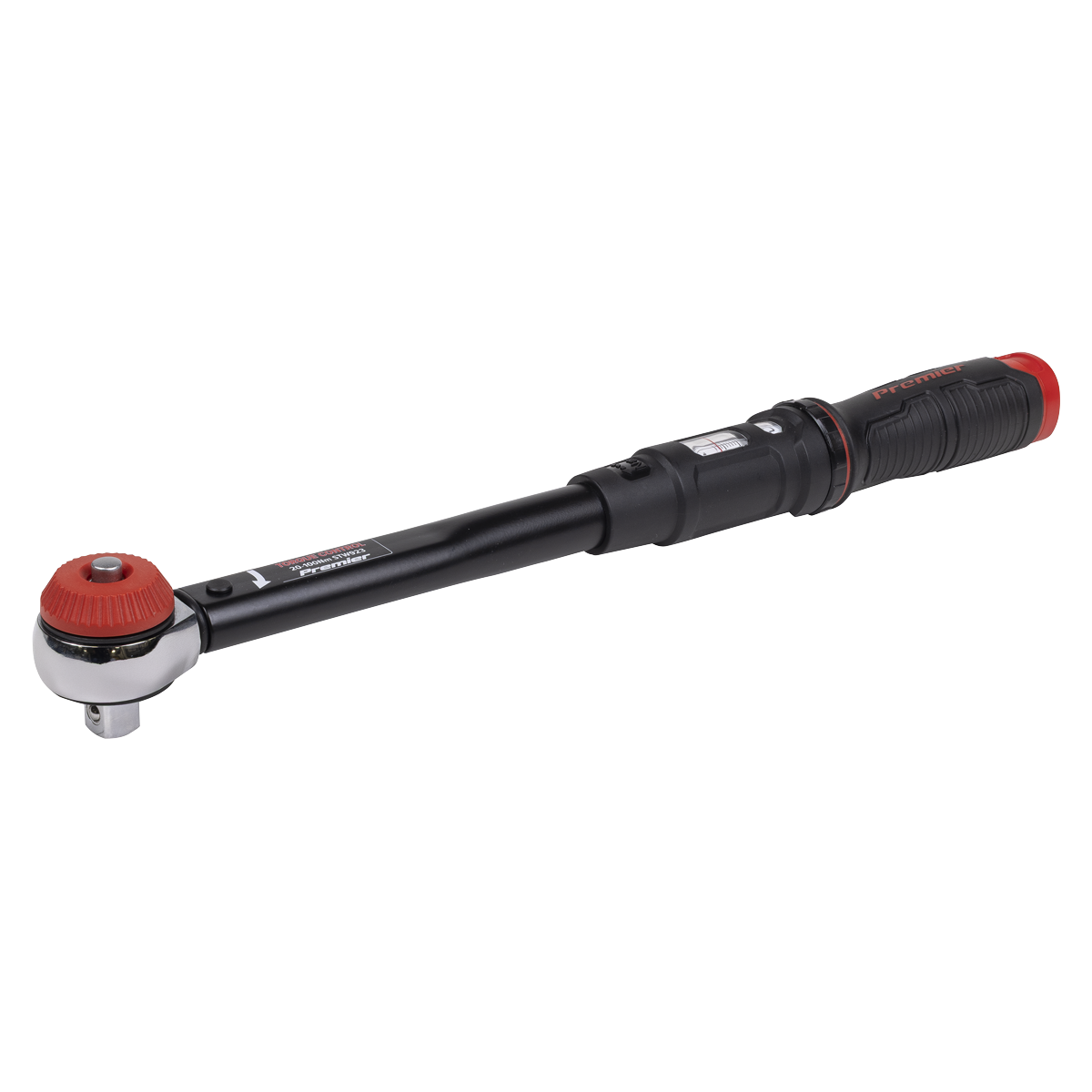 Premier Black STW923 Premier Black Calibrated Micrometer Torque Wrench with 3/8"Sq Push-Through Drive 20-100Nm