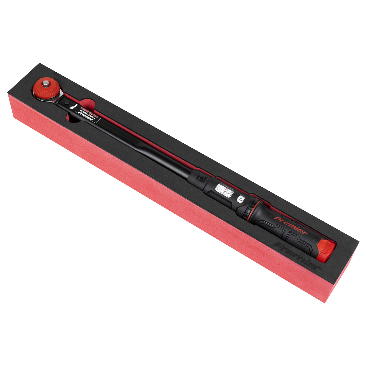 Premier Black STW924 Premier Black Calibrated Micrometer Torque Wrench with 1/2"Sq Push-Through Drive 40-200Nm