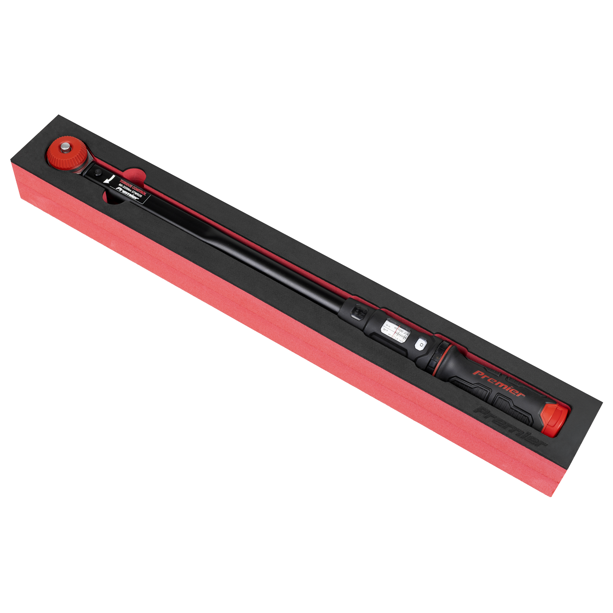 Premier Black STW925 Premier Black Calibrated Micrometer Torque Wrench with 1/2"Sq Push-Through Drive 60-320Nm