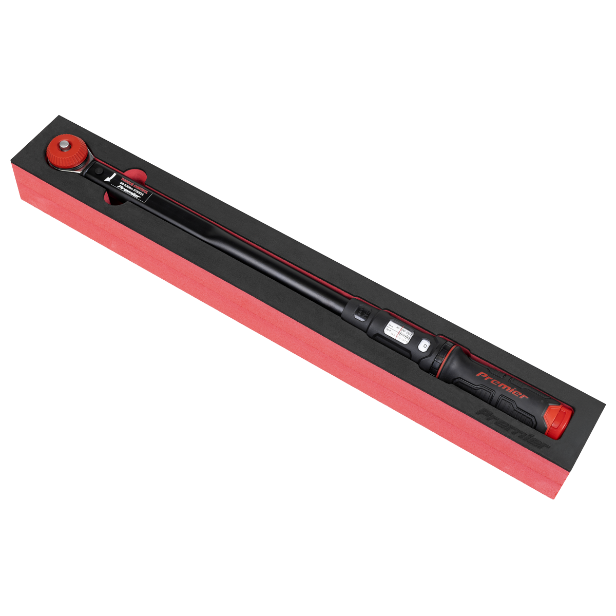 Premier Black STW926 Premier Black Calibrated Micrometer Torque Wrench with 1/2"Sq Push-Through Drive 80-420Nm