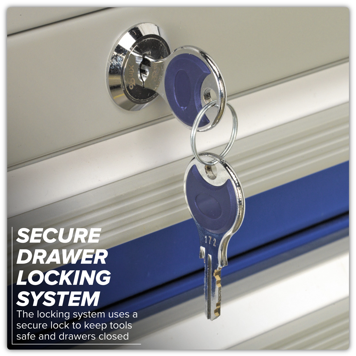 Premier Industrial API5657B Premier Industrial™ Mobile Industrial Cabinet 5 Drawer