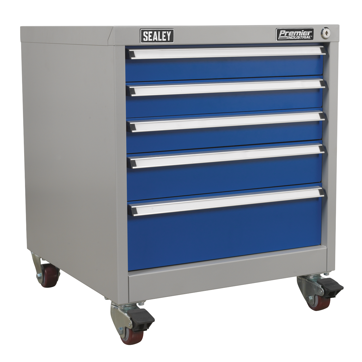Premier Industrial API5657B Premier Industrial™ Mobile Industrial Cabinet 5 Drawer